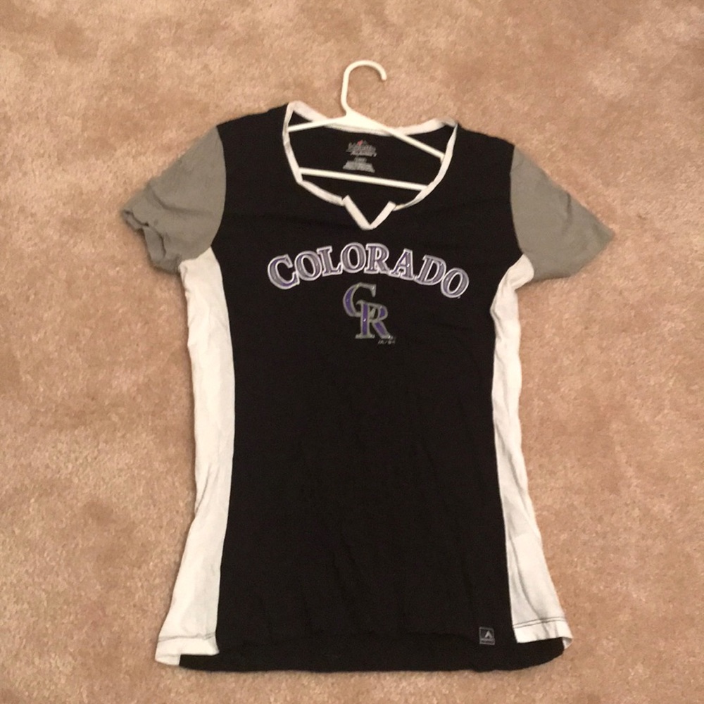 Colorado Rockies Bling T shirt